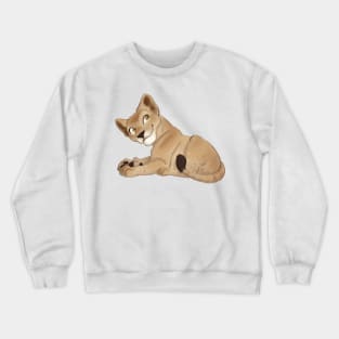 Lion cub Crewneck Sweatshirt